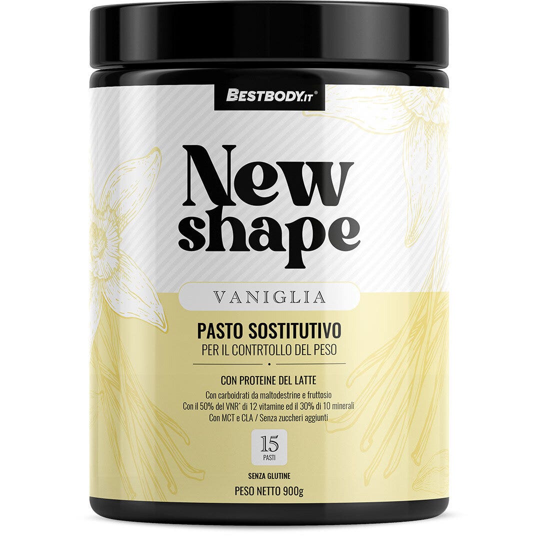 Bestbody New Shape Pasto Sostitutivo Gusto Vaniglia 900g