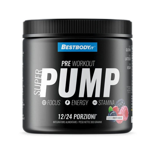 Bestbody Super Pump Pre Workout Frutti Rossi 300g