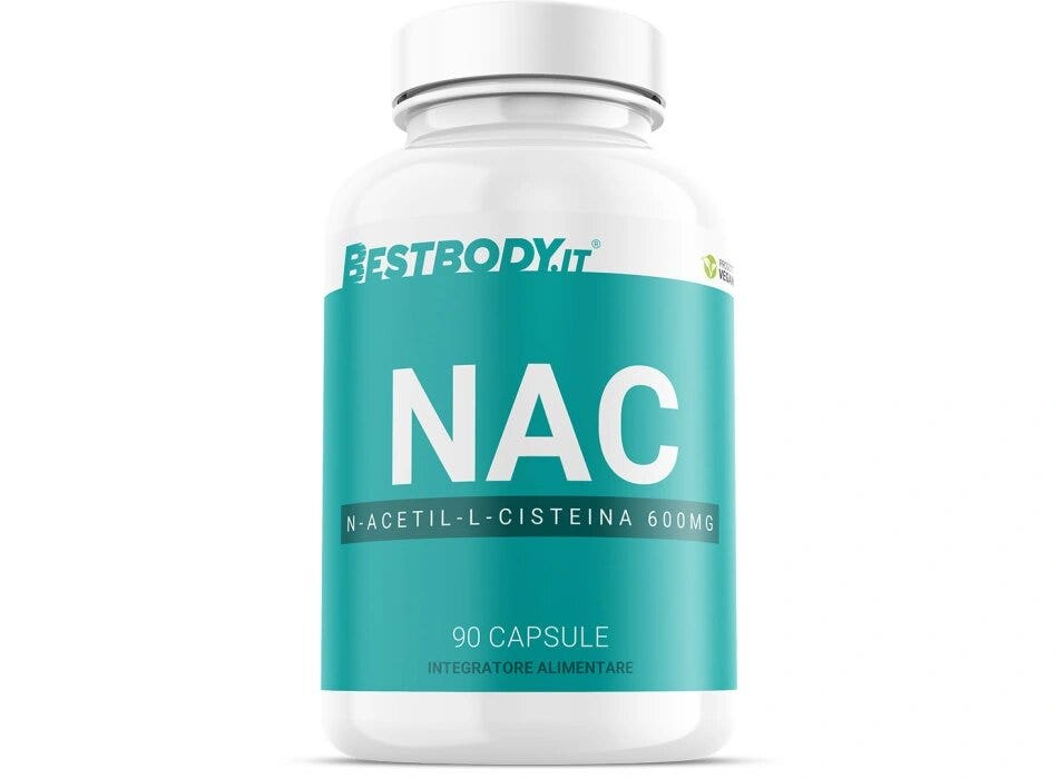 Bestbody NAC N-Acetil L-Cisteina 600mg 90 Capsule