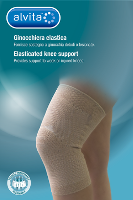ALVITA GINOCCHIERA ELASTICA TAGLIA 2 (36-41CM)