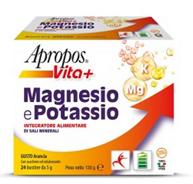 APROPOS VITA+ MAGNESIO E POTASSIO 24 BUSTINE
