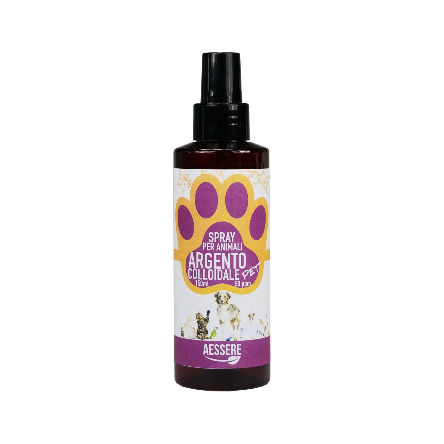 ARGENTO COLLOIDALE PET SPRAY 50PPM 150ML