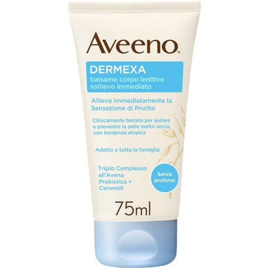 Aveeno Dermexa Balsamo Corpo Lenitivo 75ml