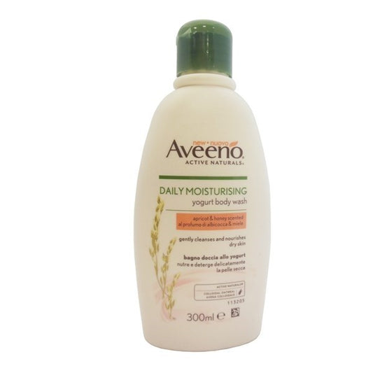 AVEENO BAGNO-DOCCIA YOGURT ALBICOCCA E MIELE 300ML
