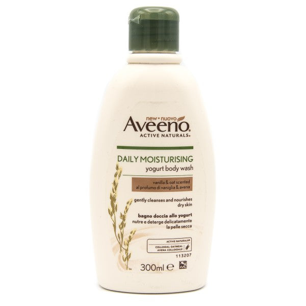 AVEENO BAGNO-DOCCIA YOGURT VANIGLIA E AVENA 300ML