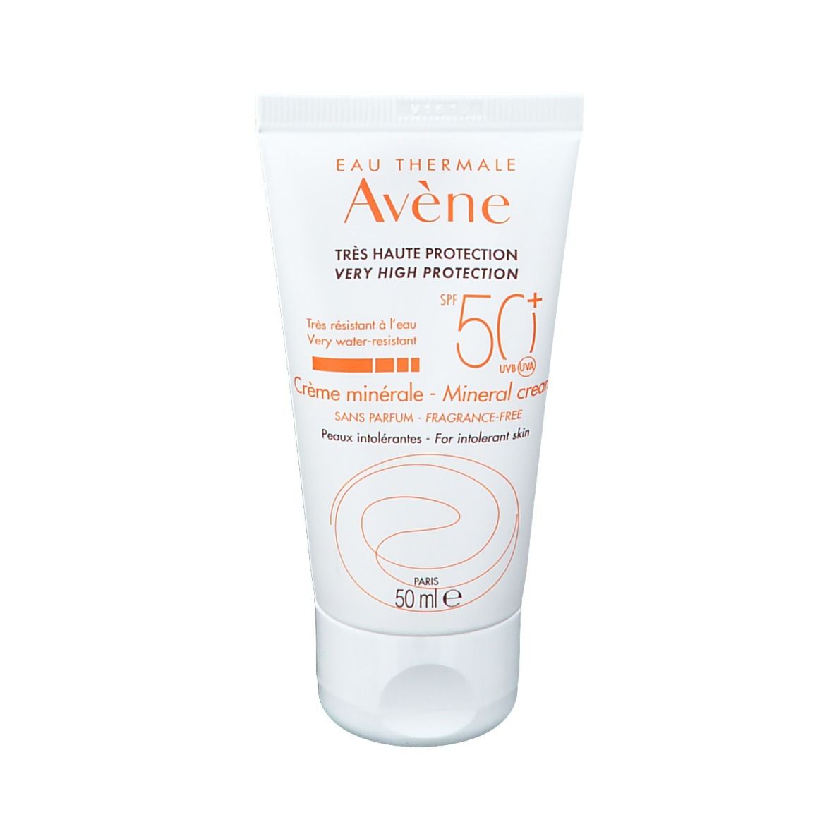 AVENE EAU THERMALE CREMA SOLARE SCHERMO MINERALE SPF 50+ 50ML