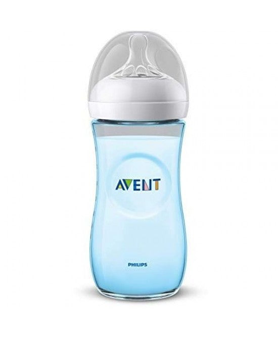 AVENT BIBERON NATURAL AZZURRO 330ML
