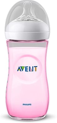 AVENT BIBERON NATURAL ROSA 330ML