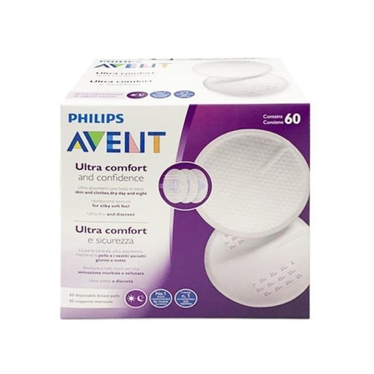 AVENT COPPETTE ASSORBILATTE ULTRA COMFORT 60 PEZZI