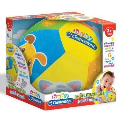 BABY CLEMENTONI PALLA MUSICALE AMICI ANIMALI