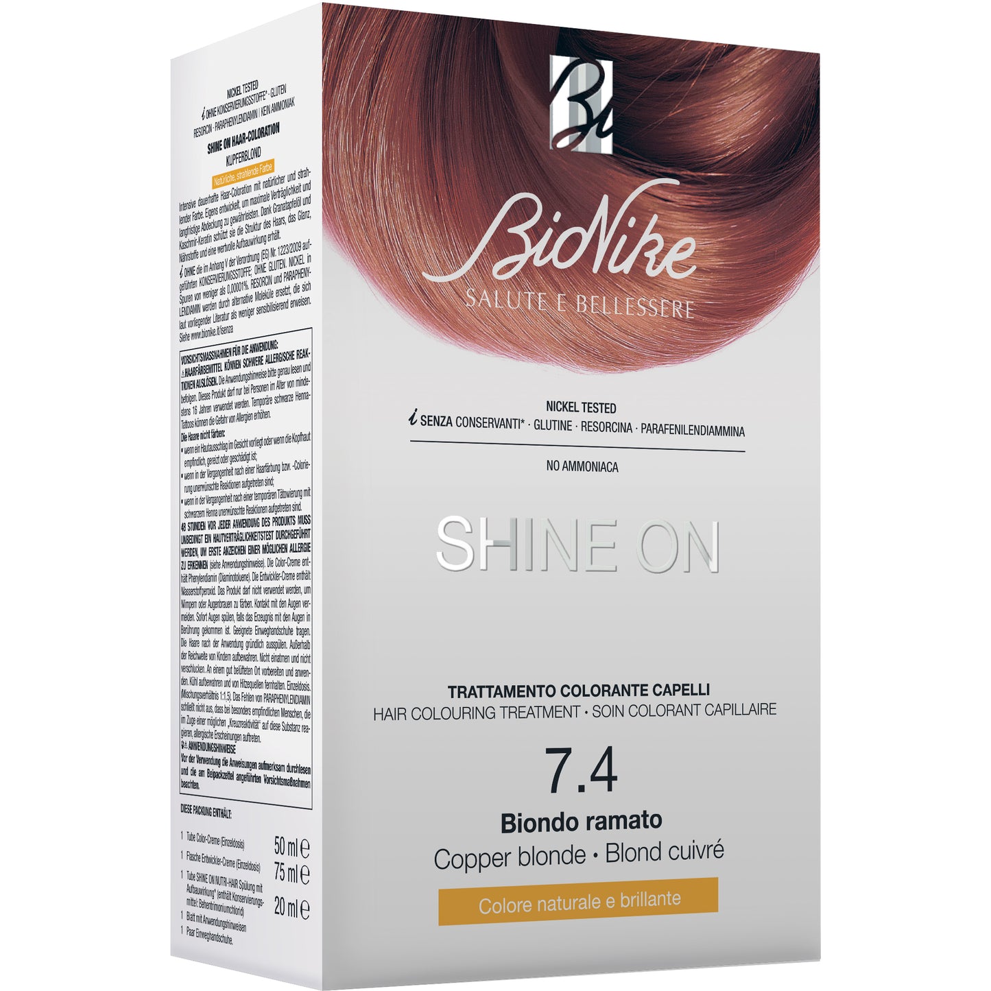 BIONIKE SHINE ON CAPELLI BIONDO RAMATO 7.4