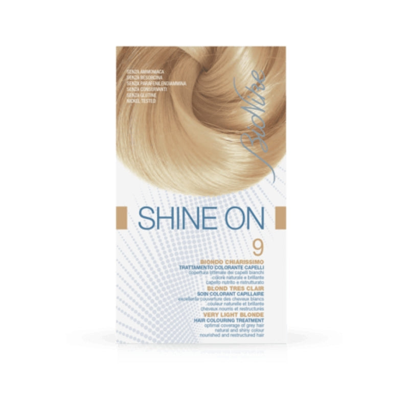 BIONIKE SHINE ON COLORAZIONE CAPELLI BIONDO CHIARO 9
