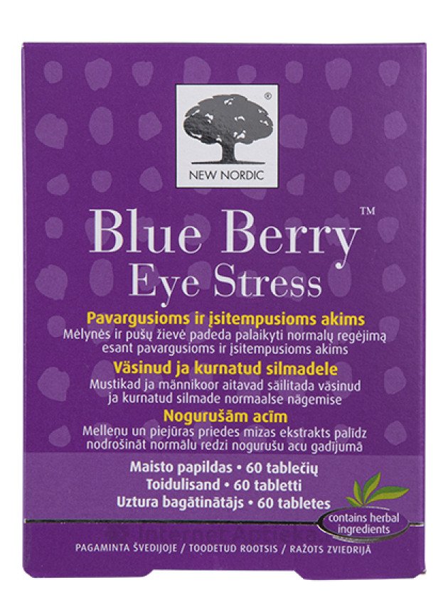 BLUE BERRY EYE STRESS 60 COMPRESSE