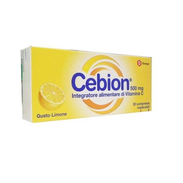 CEBION LIMONE VITAMINA C 20 COMPRESSE MASTICABILI