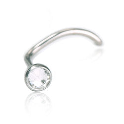 CJ NOSE ST BEZEL 3MM CRYSTAL