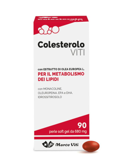 COLESTEROLO 90 PERLE VITI