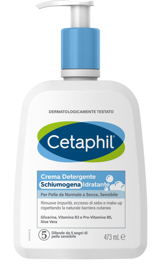 Cetaphil Crema Detergente Schiumogena Idratante 473ml