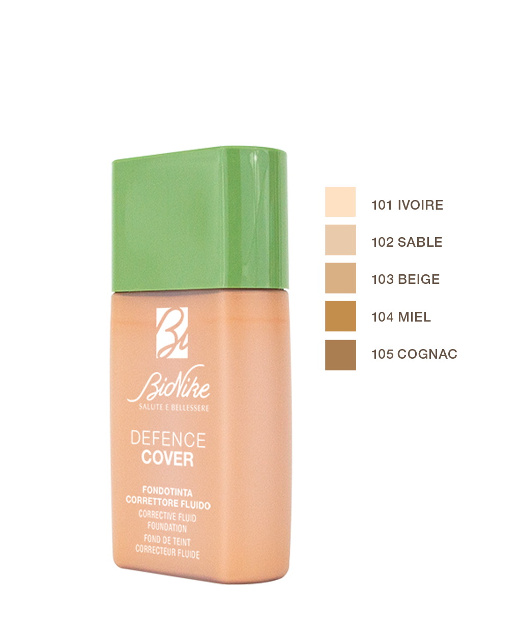 DEFENCE COVER FONDOTINTA/CORRETTORE 102