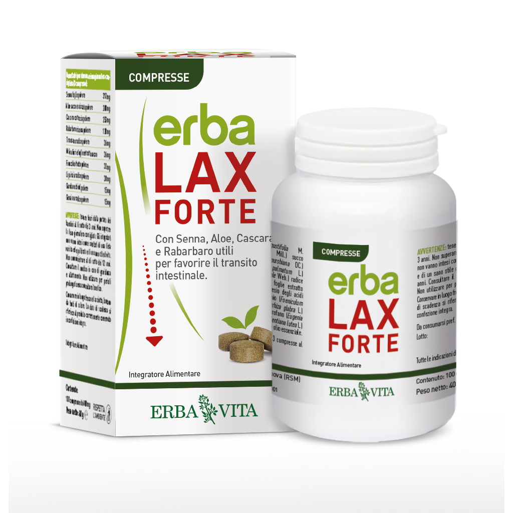 ERBALAX FORTE 100 COMPRESSE ERBA VITA
