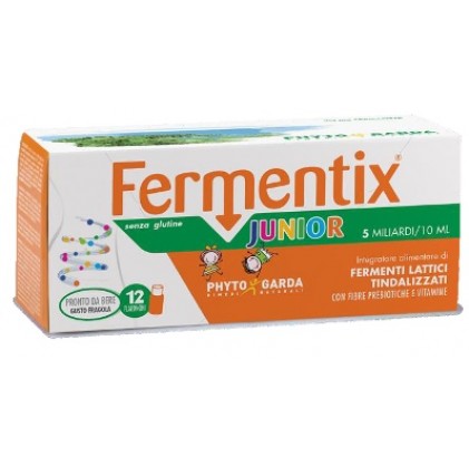 FERMENTIX JUNIOR 12 FLACONCINI MONODOSE 5 MILIARDI