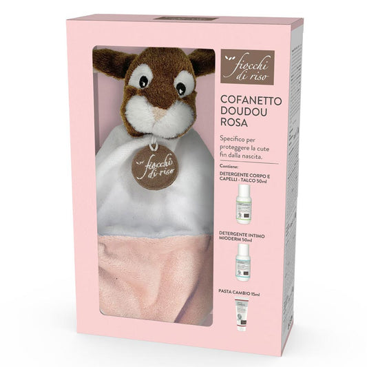 FIOCCHI DI RISO COFANETTO DOUDOU ROSA