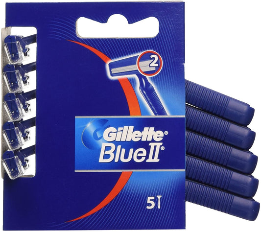 GILLETTE BLUE II 5 PEZZI