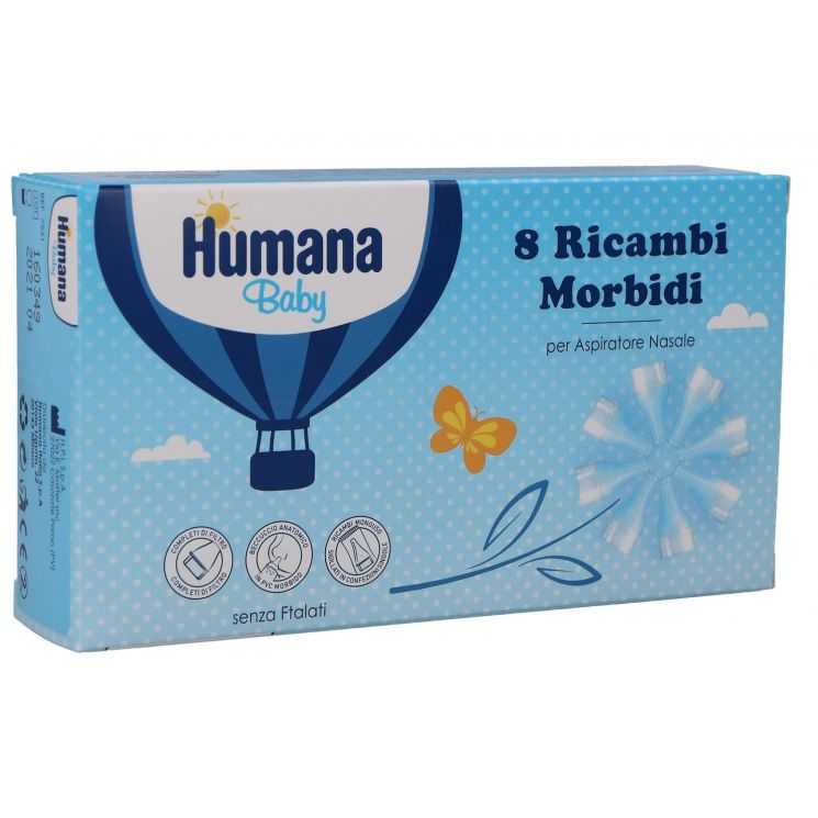 HUMANA RICAMBI MORBIDI ASPIRATORI NASALI