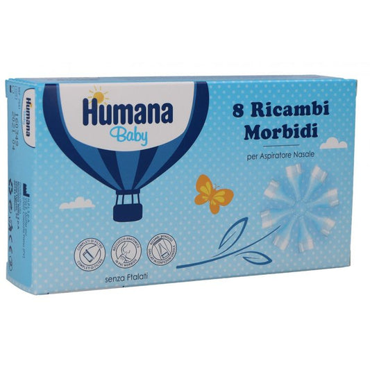 HUMANA RICAMBI MORBIDI ASPIRATORI NASALI