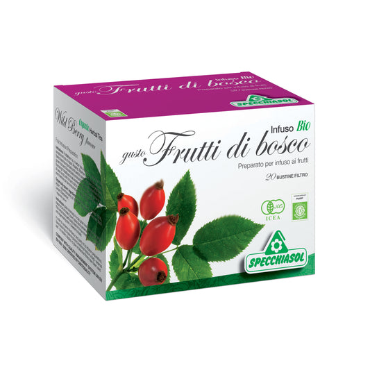 INFUSO BIO FRUTTI DI BOSCO 20 FILTRI SPECCHIASOL