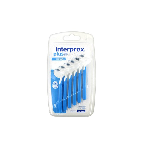 INTERPROX PLUS CONICO BLU 6 PEZZI