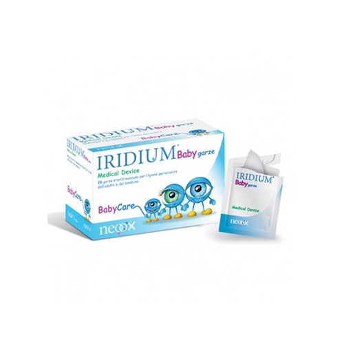 IRIDIUM BABY GARZE 28 PEZZI - DISPOSITIVO MEDICO CE
