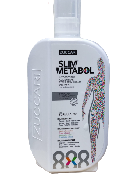 SLIM METABOL INTEGRATORE ALIMENTARE PER IL CONTROLLO DEL PESO 888 ML NUOVA FORMULA