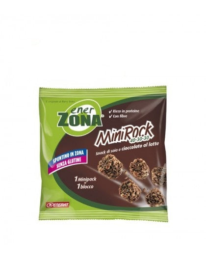 ENERZONA MINIROCK SNACK 1 MINIPACK CIOCCOLATO AL LATTE