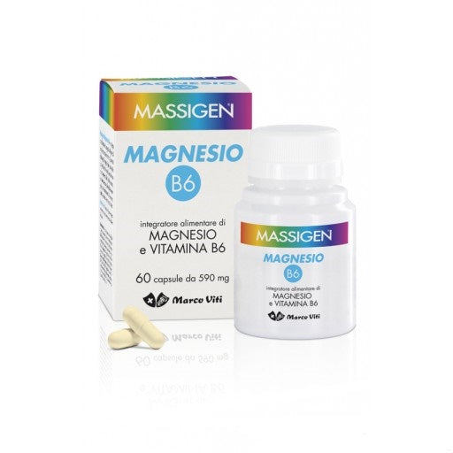 MASSIGEN MAGNESIO B6 60 CAPSULE