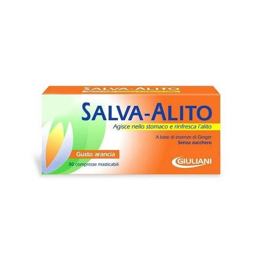 SALVA-ALITO GIULIANI 30 COMPRESSE GUSTO ARANCIA