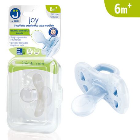J BIMBI JOY SUCCHIETTO 6+ MESI TRASPARENTE 1 PEZZO
