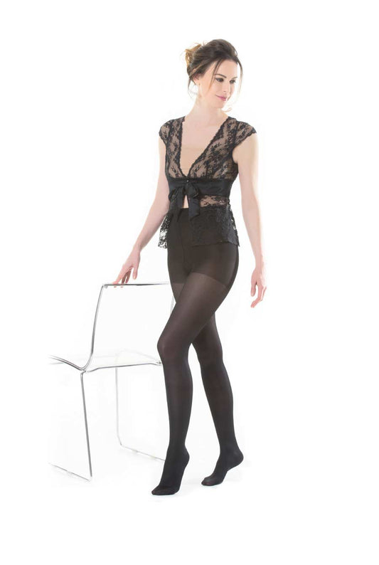 KAMILA MICROLADY 140 DENARI TAGLIA 4 NERO