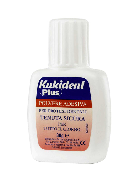 KUKIDENT PLUS POLVERE 30 GRAMMI - DISPOSITIVO MEDICO CE