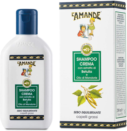 L'AMANDE SHAMPOO CREMA BETULLA CAPELLI GRASSI 200ML