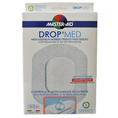 MASTER-AID DROP MED 10X12CM 5 PEZZI - DISPOSITIVO MEDICO CE