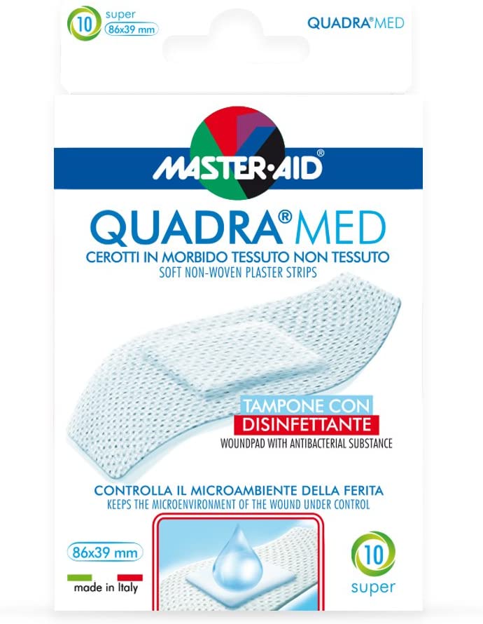 MASTER-AID QUADRA MED 10 CEROTTI SUPER - DISPOSITIVO MEDICO CE