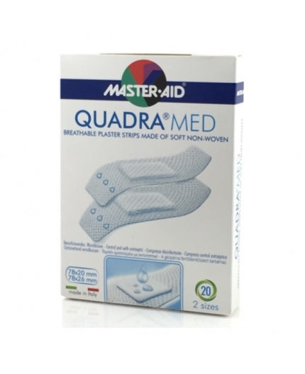MASTER-AID QUADRA MED 20 CEROTTI ASSORTITI - DISPOSITIVO MEDICO CE