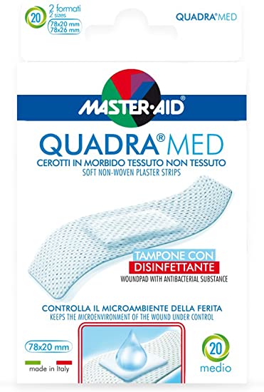 MASTER-AID QUADRA MED 20 CEROTTI MEDI - DISPOSITIVO MEDICO CE