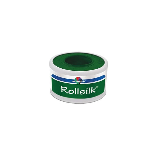 MASTER-AID ROLLSILK CEROTTO IN SETA ARTIFICIALE 5 METRI X 5CM - DISPOSITIVO MEDICO CE