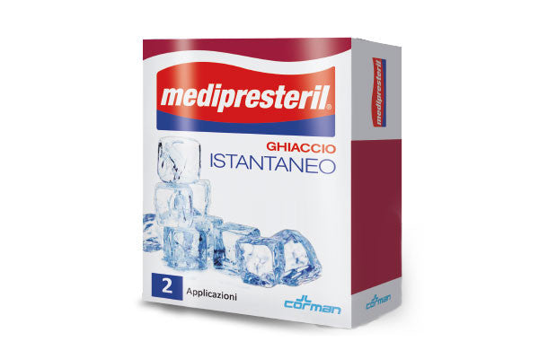 MEDIPRESTERIL GHIACCIO ISTANTANEO 2 BUSTE - DISPOSITIVO MEDICO CE