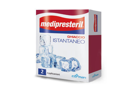 MEDIPRESTERIL GHIACCIO ISTANTANEO 2 BUSTE - DISPOSITIVO MEDICO CE