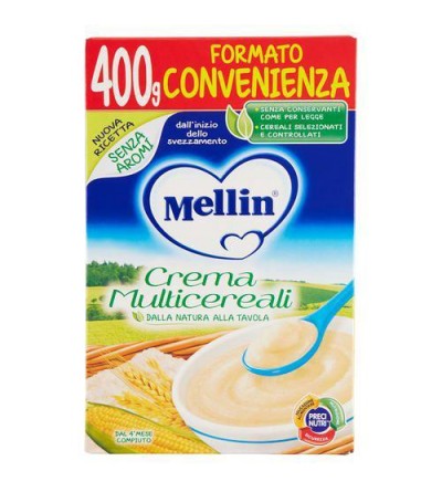 MELLIN CREMA MULTICEREALI 400 GRAMMI