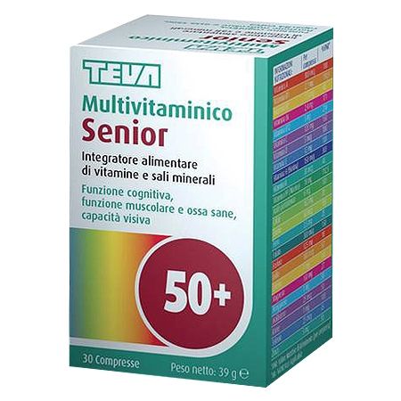MULTIVITAMINICO SENIOR 30 COMPRESSE TEVA