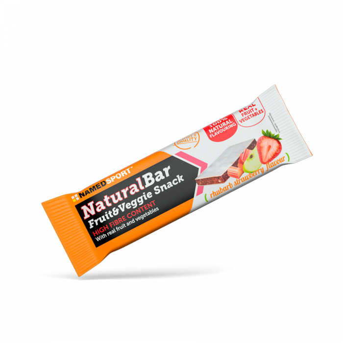 NAMED NATURALBAR RHUBARB STRAWBERRY FLAVOUR 32 GRAMMI