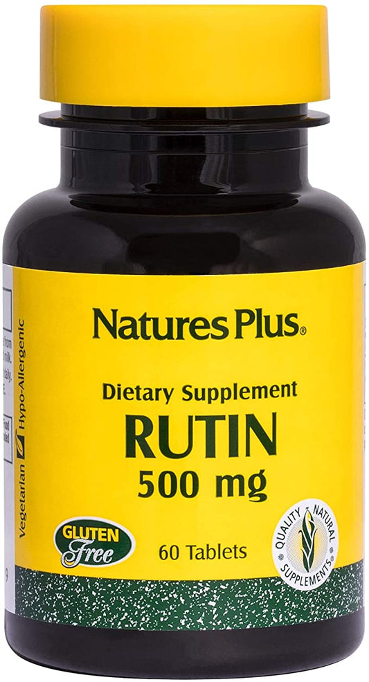 NATURES PLUS RUTIN VITAMINA C 60 TAVOLETTE